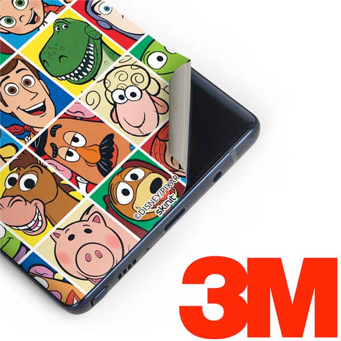 Disney Toy Story Characters Collage faces Galaxy Note 9 Skin