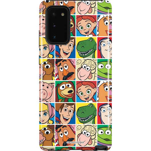 Disney Toy Story Characters Collage faces Galaxy Note20 5G Pro Case