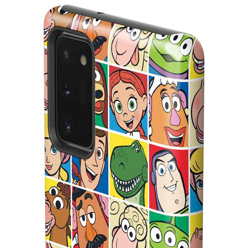 Disney Toy Story Characters Collage faces Galaxy Note20 5G Pro Case