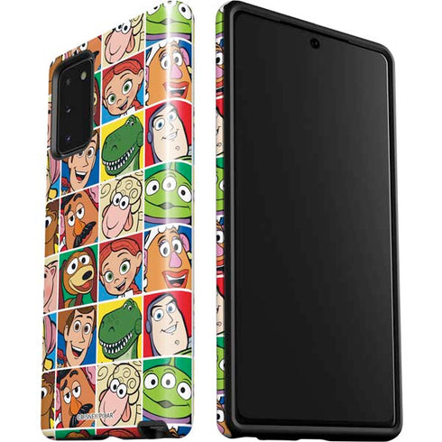 Disney Toy Story Characters Collage faces Galaxy Note20 5G Pro Case