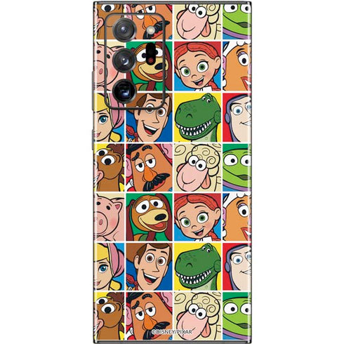 Disney Toy Story Characters Collage faces Galaxy Note20 Ultra 5G Skin