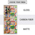 Disney Toy Story Characters Collage faces Galaxy Note20 Ultra 5G Skin