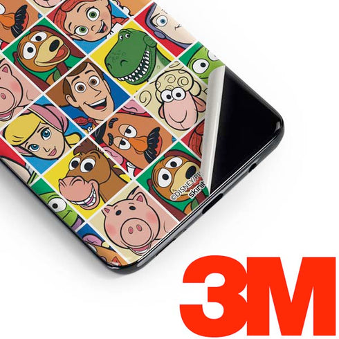 Disney Toy Story Characters Collage faces Galaxy S10e Skin