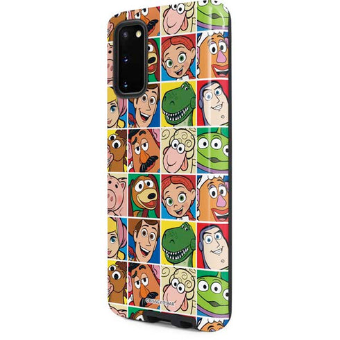 Disney Toy Story Characters Collage faces Galaxy S20 Pro Case
