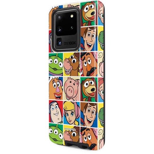 Disney Toy Story Characters Collage faces Galaxy S20 Ultra 5G Pro Case