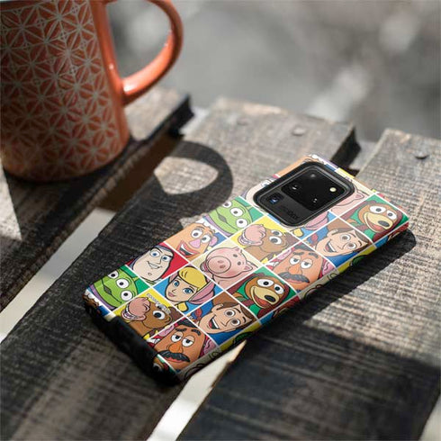 Disney Toy Story Characters Collage faces Galaxy S20 Ultra 5G Pro Case