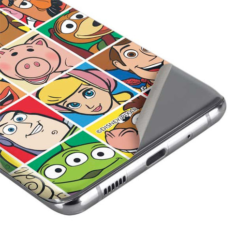 Disney Toy Story Characters Collage faces Galaxy S20 Ultra 5G Skin