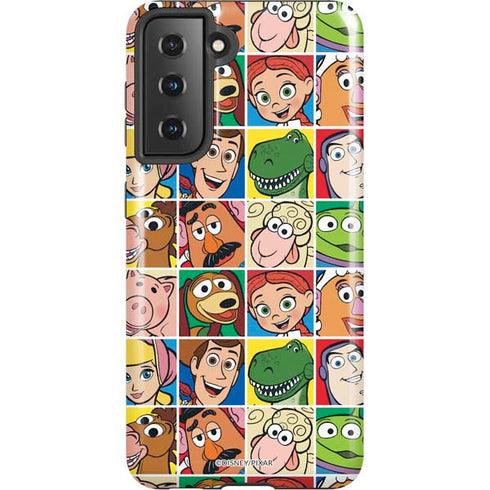Disney Toy Story Characters Collage faces Galaxy S21 5G Pro Case