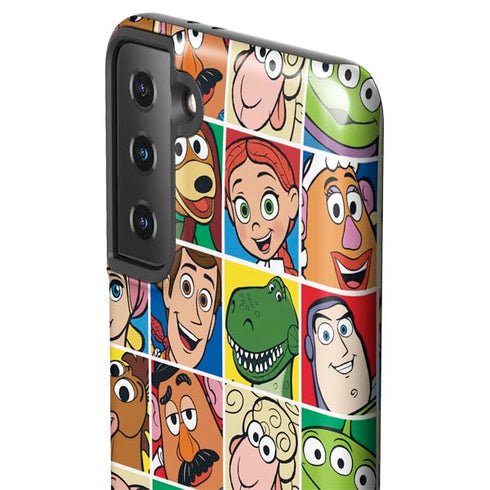 Disney Toy Story Characters Collage faces Galaxy S21 FE Pro Case