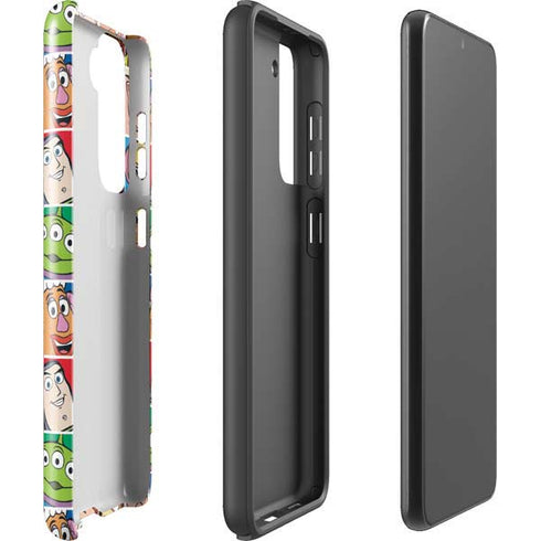 Disney Toy Story Characters Collage faces Galaxy S21 FE Pro Case
