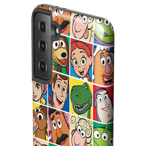 Disney Toy Story Characters Collage faces Galaxy S21 Plus 5G Pro Case