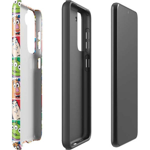 Disney Toy Story Characters Collage faces Galaxy S21 Plus 5G Pro Case