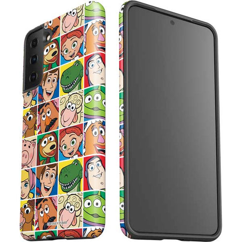 Disney Toy Story Characters Collage faces Galaxy S21 Plus 5G Pro Case