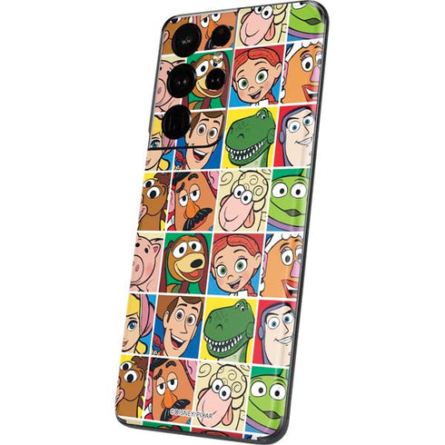 Disney Toy Story Characters Collage faces Galaxy S21 Ultra 5G Skin
