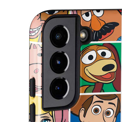 Disney Toy Story Characters Collage faces Galaxy S22 Plus Pro Case