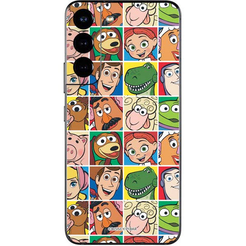 Disney Toy Story Characters Collage faces Galaxy S22 Skin