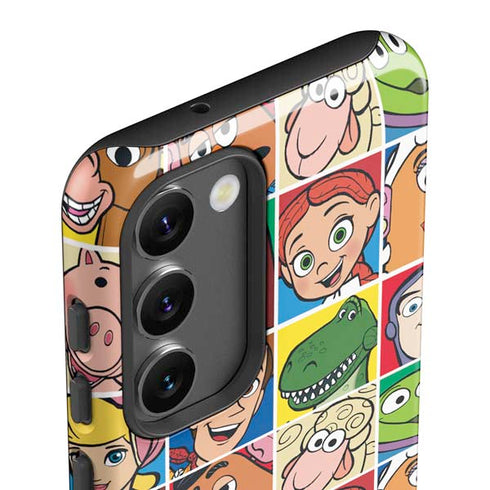 Disney Toy Story Characters Collage faces Galaxy S23 Plus Pro Case