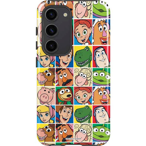 Disney Toy Story Characters Collage faces Galaxy S23 Pro Case