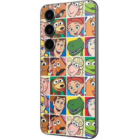 Disney Toy Story Characters Collage faces Galaxy S23 Skin