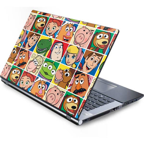 Disney Toy Story Characters Collage faces Generic Laptop Skin