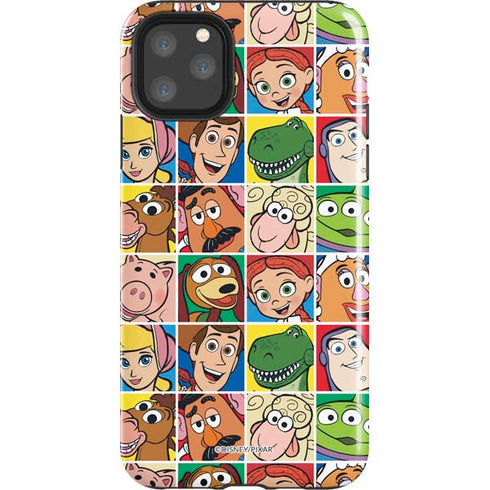 Disney Toy Story Characters Collage faces iPhone 11 Pro Max Impact Case