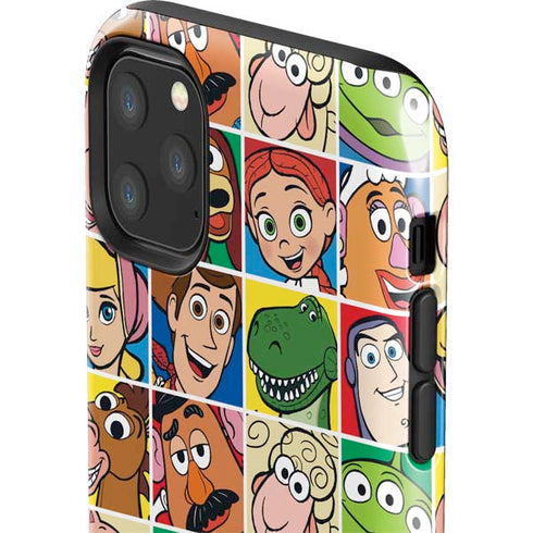 Disney Toy Story Characters Collage faces iPhone 11 Pro Max Impact Case