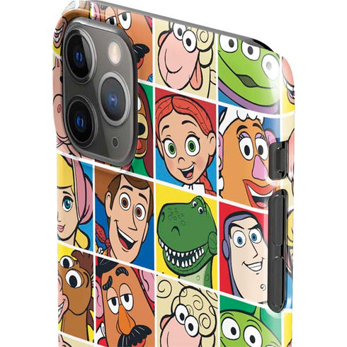 Disney Toy Story Characters Collage faces iPhone 11 Pro Max Lite Case