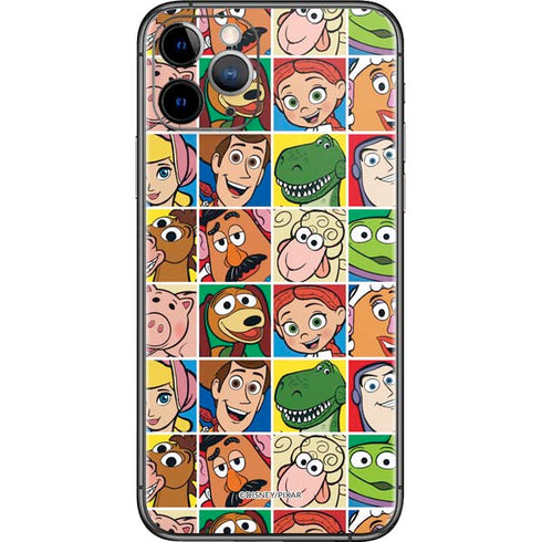 Disney Toy Story Characters Collage faces iPhone 11 Pro Skin
