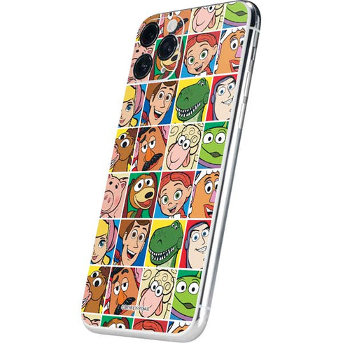 Disney Toy Story Characters Collage faces iPhone 11 Pro Skin