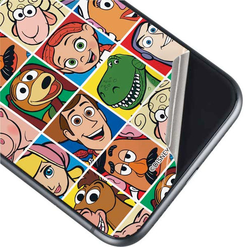 Disney Toy Story Characters Collage faces iPhone 11 Skin