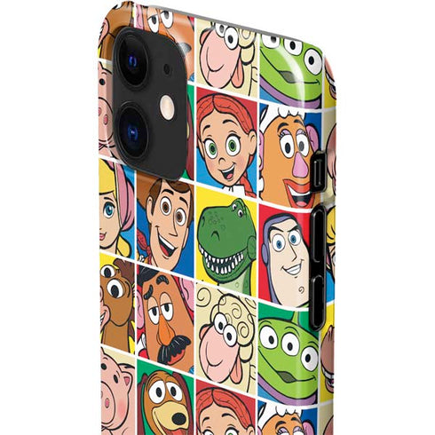 Disney Toy Story Characters Collage faces iPhone 12 Mini Lite Case