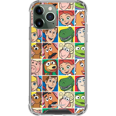 Disney Toy Story Characters Collage faces iPhone 12 Pro Max Clear Case