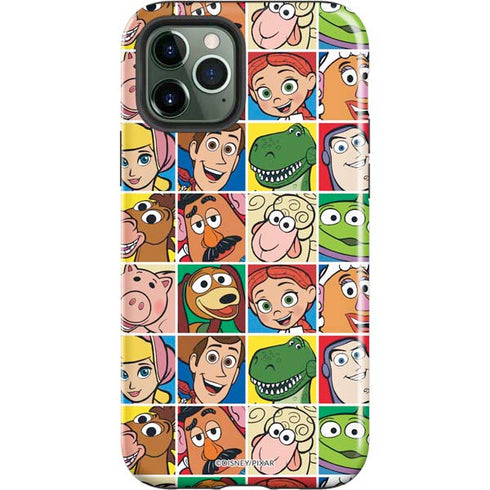 Disney Toy Story Characters Collage faces iPhone 12 Pro Max Impact Case