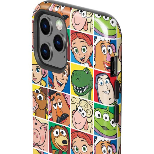 Disney Toy Story Characters Collage faces iPhone 12 Pro Max Impact Case