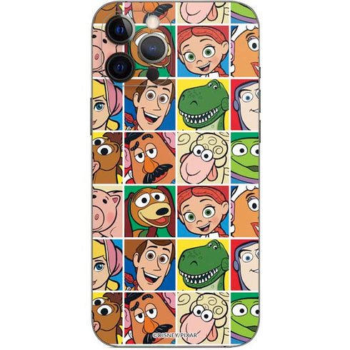 Disney Toy Story Characters Collage faces iPhone 12 Pro Max Skin