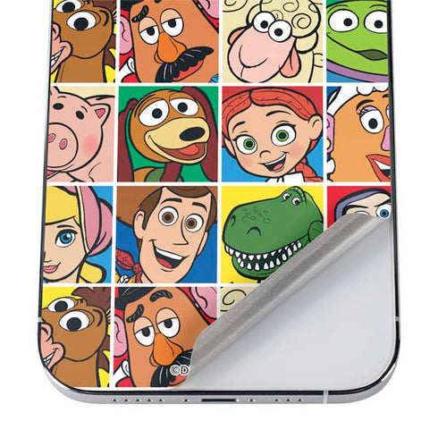 Disney Toy Story Characters Collage faces iPhone 12 Pro Skin