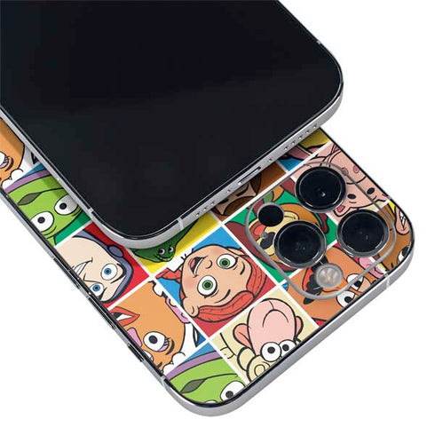 Disney Toy Story Characters Collage faces iPhone 12 Pro Skin