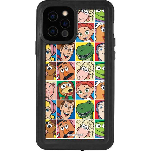 Disney Toy Story Characters Collage faces iPhone 12 Pro Waterproof Case