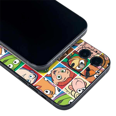Disney Toy Story Characters Collage faces iPhone 12 Skin