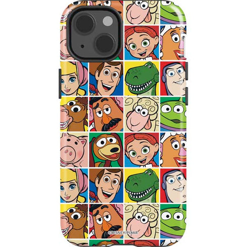Disney Toy Story Characters Collage faces iPhone 13 Impact Case