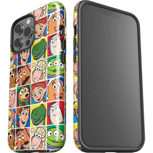 Disney Toy Story Characters Collage faces iPhone 13 Pro Max Impact Case