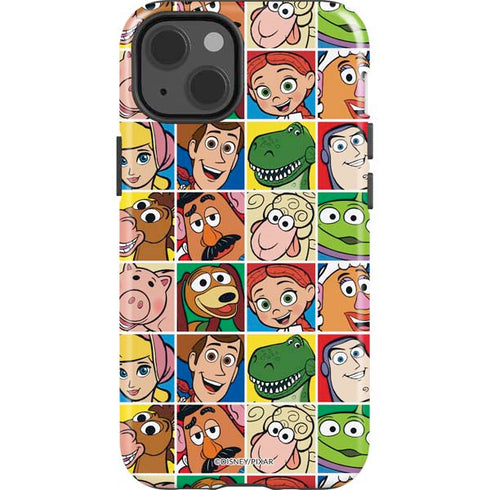 Disney Toy Story Characters Collage faces iPhone 14 Impact Case