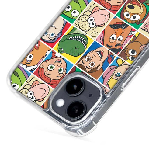Disney Toy Story Characters Collage faces iPhone 14 Plus MagSafe Case