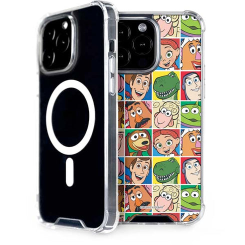Disney Toy Story Characters Collage faces iPhone 15 Pro Max MagSafe Case
