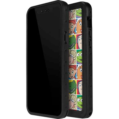 Disney Toy Story Characters Collage faces iPhone 14 Pro Max Waterproof Case