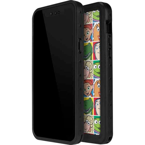 Disney Toy Story Characters Collage faces iPhone 15 Waterproof Case