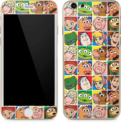 Disney Toy Story Characters Collage faces iPhone 6/6s Skin