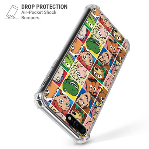 Disney Toy Story Characters Collage faces iPhone 7/8 Plus Clear Case