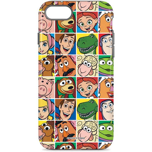 Disney Toy Story Characters Collage faces iPhone 8 Pro Case