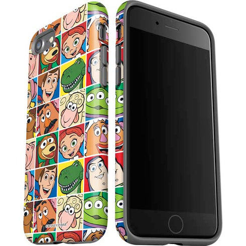 Disney Toy Story Characters Collage faces iPhone SE (2nd & 3rd Gen) Pro Case